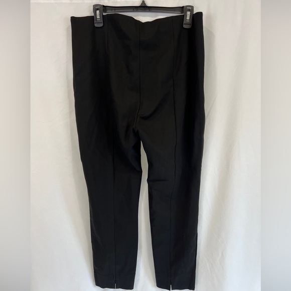 Quince Ultra Stretch Ponte Knit Pintuck Ankle Pants Side Zip GUC - Picture 5 of 8